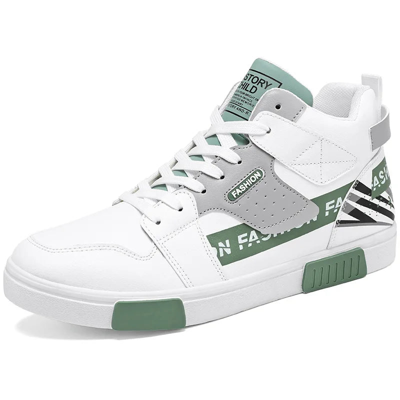 Chaussures de skate pour hommes 46 baskets montantes décontractées chaussures de rue respirantes chaussures plates noires chaussures de marche Chaussure Homme