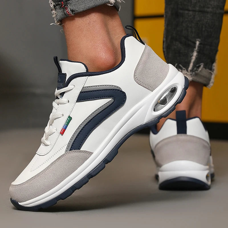 Chaussures tendance haut de gamme pour hommes, Design confortable, marque de luxe, chaussures à semelles épaisses, baskets décontractées confortables et respirantes