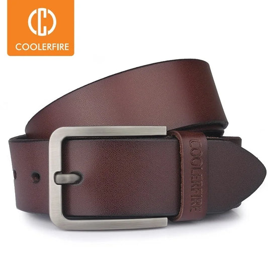 Ceinture en cuir véritable pour hommes, haute qualité, mode, marque de luxe, large environnement, designer, nouveau