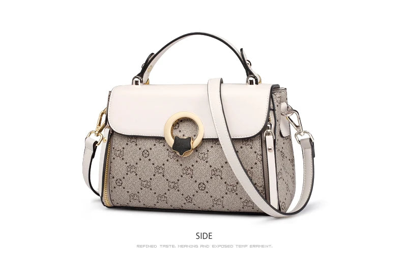 FOXER sac à bandoulière femme Vintage Signature sac fourre-tout 2025 luxe mode femme sac à main sac à bandoulière