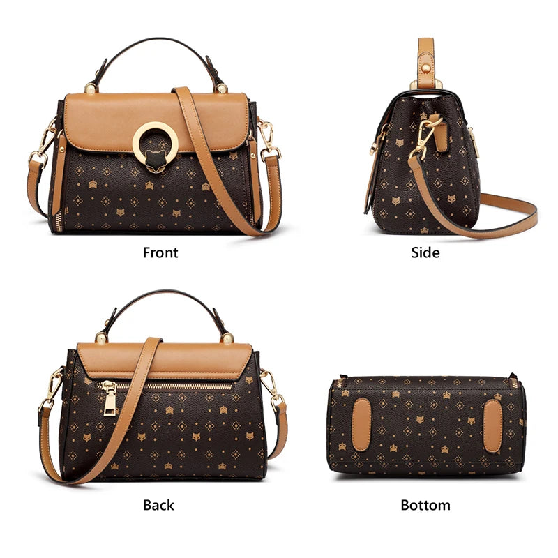 FOXER sac à bandoulière femme Vintage Signature sac fourre-tout 2025 luxe mode femme sac à main sac à bandoulière