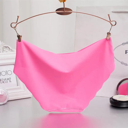 Femmes culottes sous-vêtements Ultra-mince Viscose sans couture slips pour femmes confort taille basse volants Sexy Lingerie été nouveau chaud