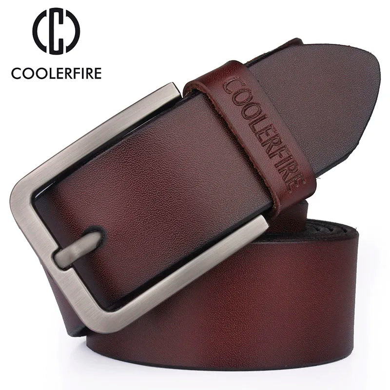 Ceinture en cuir véritable pour hommes, haute qualité, mode, marque de luxe, large environnement, designer, nouveau