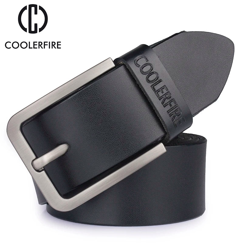 Ceinture en cuir véritable pour hommes, haute qualité, mode, marque de luxe, large environnement, designer, nouveau