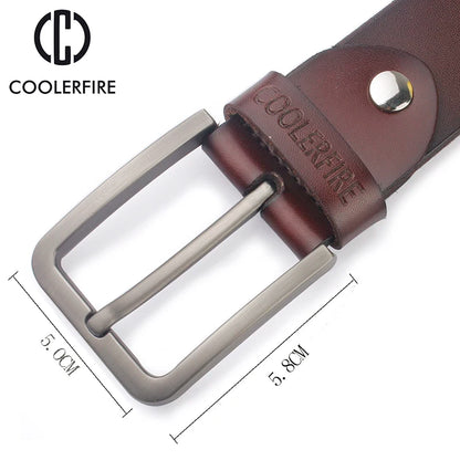 Ceinture en cuir véritable pour hommes, haute qualité, mode, marque de luxe, large environnement, designer, nouveau