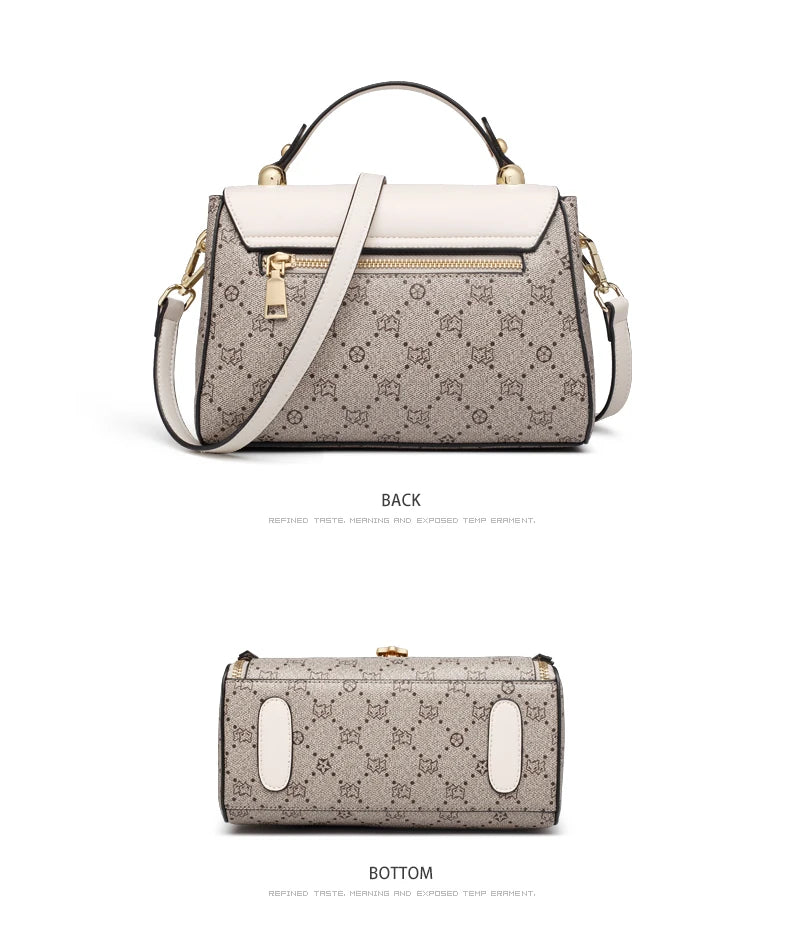 FOXER sac à bandoulière femme Vintage Signature sac fourre-tout 2025 luxe mode femme sac à main sac à bandoulière