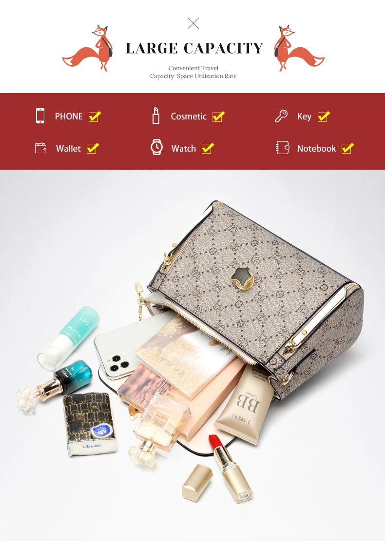 FOXER sac à bandoulière femme Vintage Signature sac fourre-tout 2025 luxe mode femme sac à main sac à bandoulière