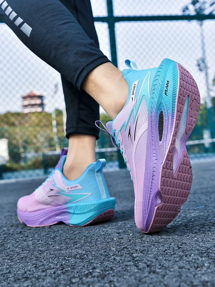 Chaussures de Sport de haute qualité pour hommes, baskets de course à plateforme décontractées, respirantes, de marche, de basket-ball, confortables pour femmes