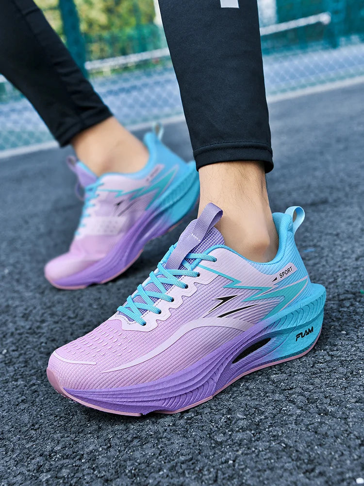 Chaussures de Sport de haute qualité pour hommes, baskets de course à plateforme décontractées, respirantes, de marche, de basket-ball, confortables pour femmes