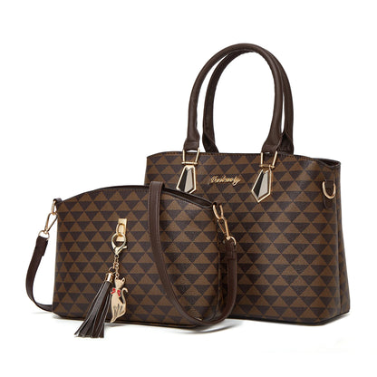 Sac pour femmes nouvelle Texture à la mode et haut de gamme épaule unique croix Oblique sac à main européen et américain pour femmes