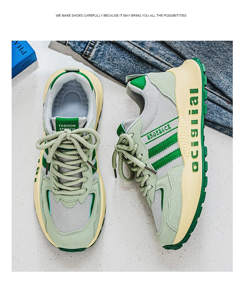 Chaussures décontractées confortables et polyvalentes pour hommes, marque tendance, avec semelles souples, antidérapantes et résistantes à l'usure, Zapatos Hombre