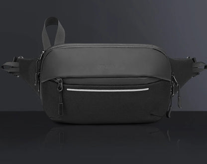 Sac à Bandoulière Multifonction Extensible et Étanche pour Homme, Sacoche de Poitrine, Voyage