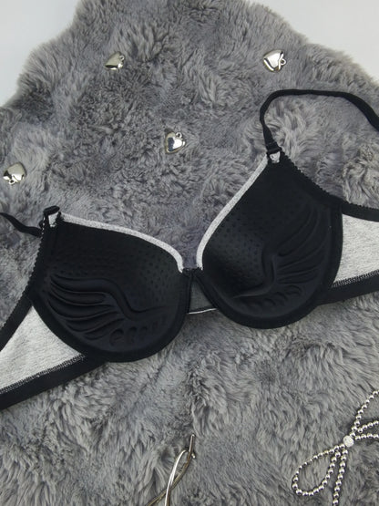 Sous-vêtements Sexy pour femmes avec jantes en acier, bretelles Push Up rassemblées, soutien-gorge réglable, Lingerie tricotée confortable au quotidien