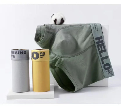 Boxer Confortable en Coton pour Homme, Sous-Vêtement Doux et Respirant