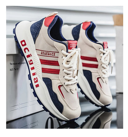 Chaussures décontractées confortables et polyvalentes pour hommes, marque tendance, avec semelles souples, antidérapantes et résistantes à l'usure, Zapatos Hombre