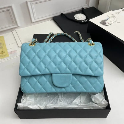 Miroir sacs de créateurs sac à bandoulière sacs à main de luxe femme classique rabat chaîne sac à bandoulière sacs à main en cuir porte-carte rose blanc