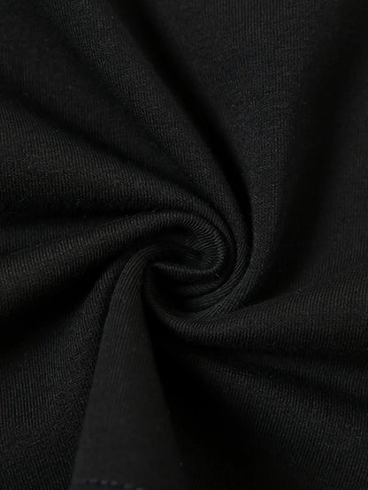 T-shirt femme je ne suis pas grossier lettre imprimée décontracté doux col rond haut Design Simple montrant un Style naturel et élégant mode