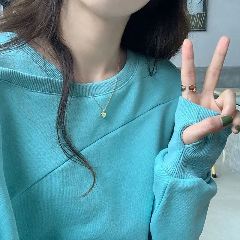 Femme T-shirt rouge Sexy vêtements ample haut uni pour les femmes épaules nues 2025 vieux Simple pas cher T-shirt élégant Original Xxl Emo T-shirt