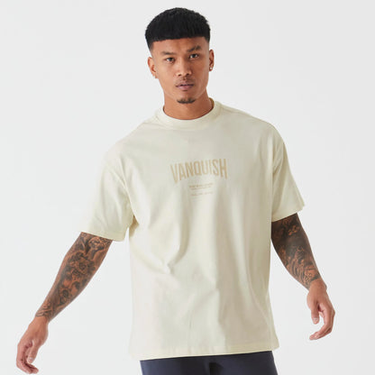 Grandes manches courtes hommes T-shirts été nouveau sport loisirs coton col rond mode vêtements salle de sport chemises de course homme