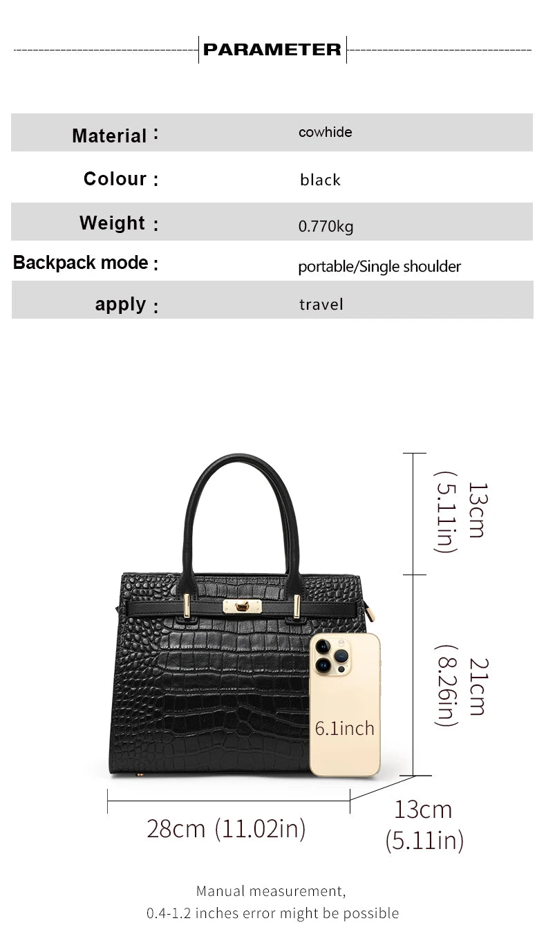 Sac en peau de vache première couche, sac rouge pour mère, sac à main à la mode pour femme, sac à bandoulière en cuir véritable pour mariage