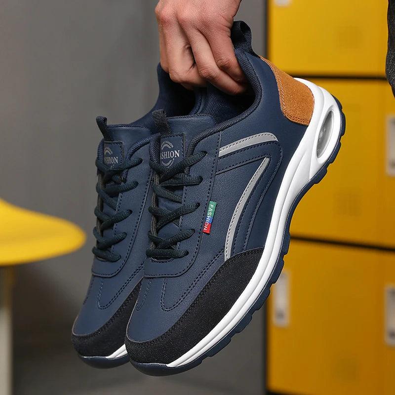 Chaussures tendance haut de gamme pour hommes, Design confortable, marque de luxe, chaussures à semelles épaisses, baskets décontractées confortables et respirantes