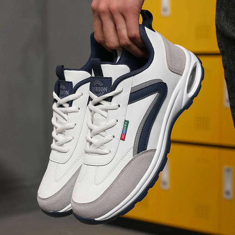 Chaussures tendance haut de gamme pour hommes, Design confortable, marque de luxe, chaussures à semelles épaisses, baskets décontractées confortables et respirantes