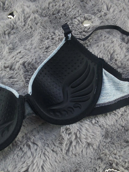 Sous-vêtements Sexy pour femmes avec jantes en acier, bretelles Push Up rassemblées, soutien-gorge réglable, Lingerie tricotée confortable au quotidien