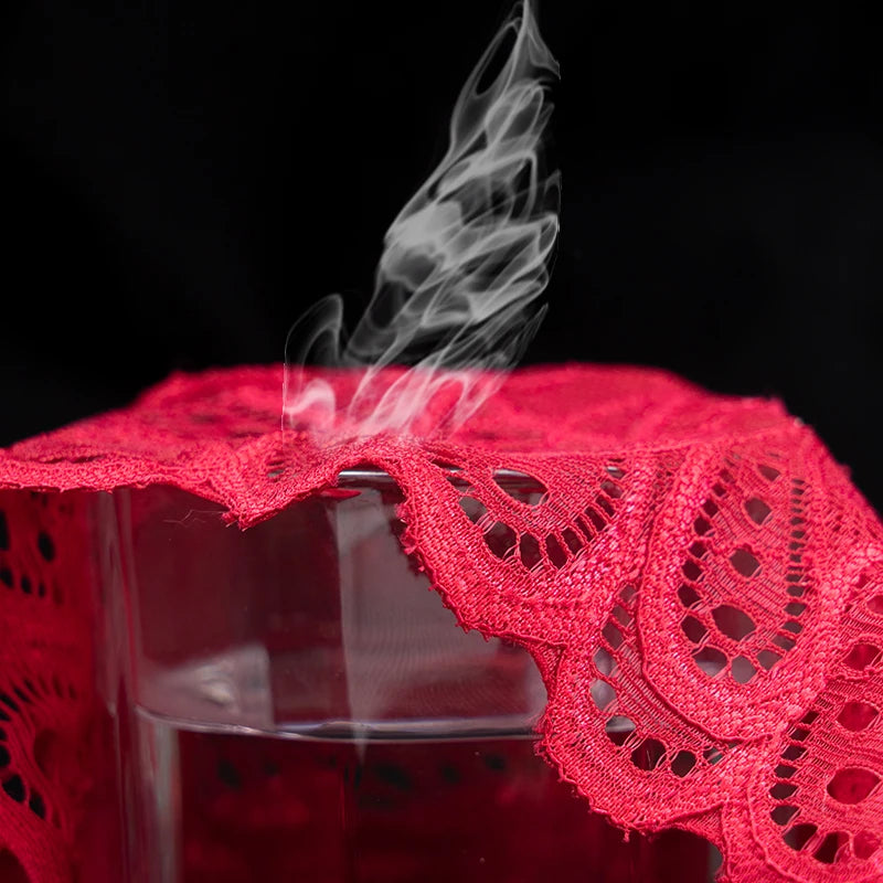 Sous-vêtements en dentelle pour femmes, culotte Sexy, couleur unie, culotte transparente, intimes, taille basse, Lingerie pour femmes,sous vetements femmes romantique