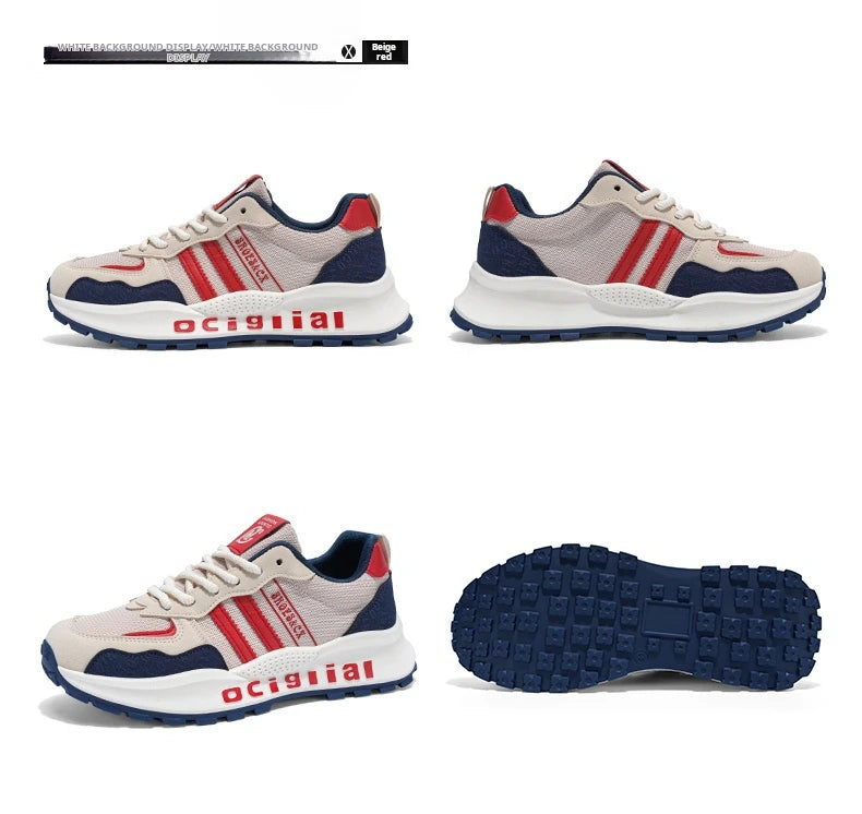 Chaussures décontractées confortables et polyvalentes pour hommes, marque tendance, avec semelles souples, antidérapantes et résistantes à l'usure, Zapatos Hombre