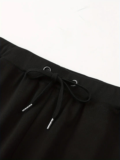 Ensemble sweat-shirt et pantalon de sport pour hommes, décontracté et chaud, imprimé JORDAN 23, ample et épais, en velours, col rond, automne et hiver