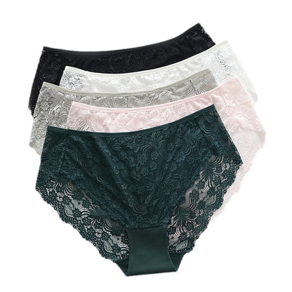 Sous-vêtements femmes coton ropa intérieur femenina surdimensionné lingerie dentelle doux calzones para mujer élégant sans couture sexy culotte nouveau