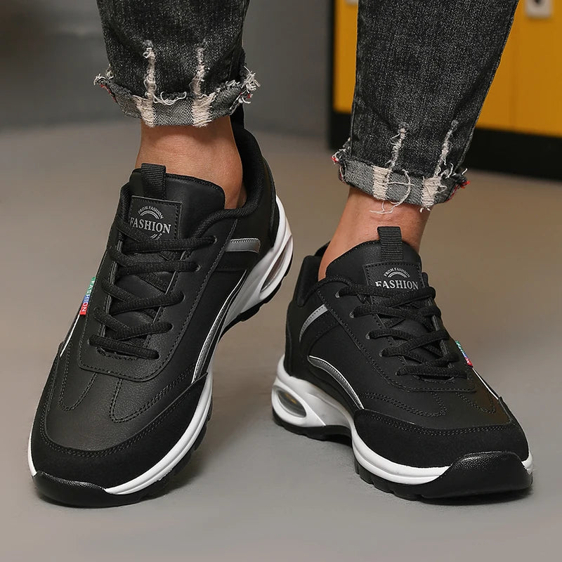 Chaussures tendance haut de gamme pour hommes, Design confortable, marque de luxe, chaussures à semelles épaisses, baskets décontractées confortables et respirantes