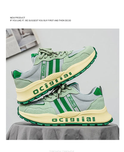 Chaussures décontractées confortables et polyvalentes pour hommes, marque tendance, avec semelles souples, antidérapantes et résistantes à l'usure, Zapatos Hombre