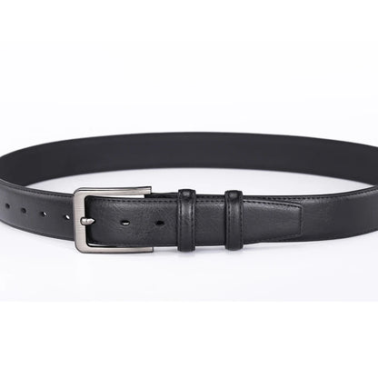 Ceintures en cuir à boucle ardillon pour hommes