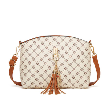 Sac pour femmes nouvelle Texture à la mode et haut de gamme épaule unique croix Oblique sac à main européen et américain pour femmes