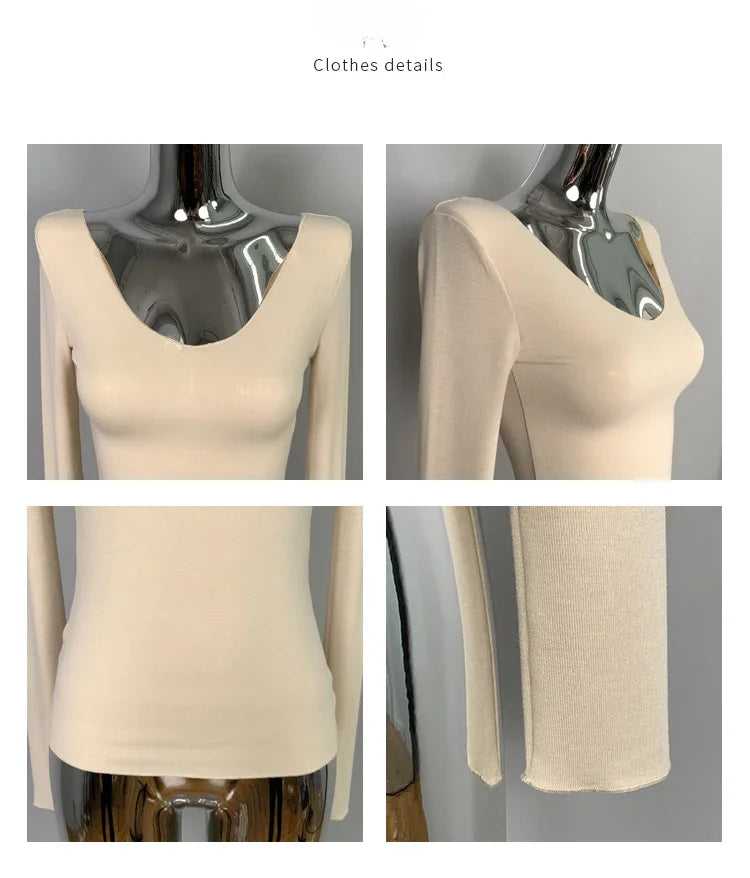 T-Shirt femmes basique décontracté 2025 été T-Shirt col rond Femme vêtements Sexy poitrine basse voir à travers doux mince hauts T-Shirt Femme