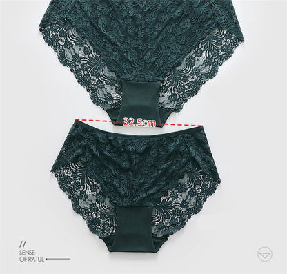 Sous-vêtements femmes coton ropa intérieur femenina surdimensionné lingerie dentelle doux calzones para mujer élégant sans couture sexy culotte nouveau