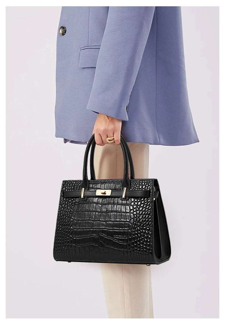 Sac en peau de vache première couche, sac rouge pour mère, sac à main à la mode pour femme, sac à bandoulière en cuir véritable pour mariage