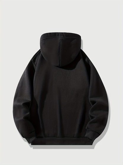 Ensemble sweat-shirt à capuche + pantalon de survêtement pour hommes, mode décontractée, chaud, motif MILANO ITALIA imprimé, ample, peluche épaisse, automne et hiver