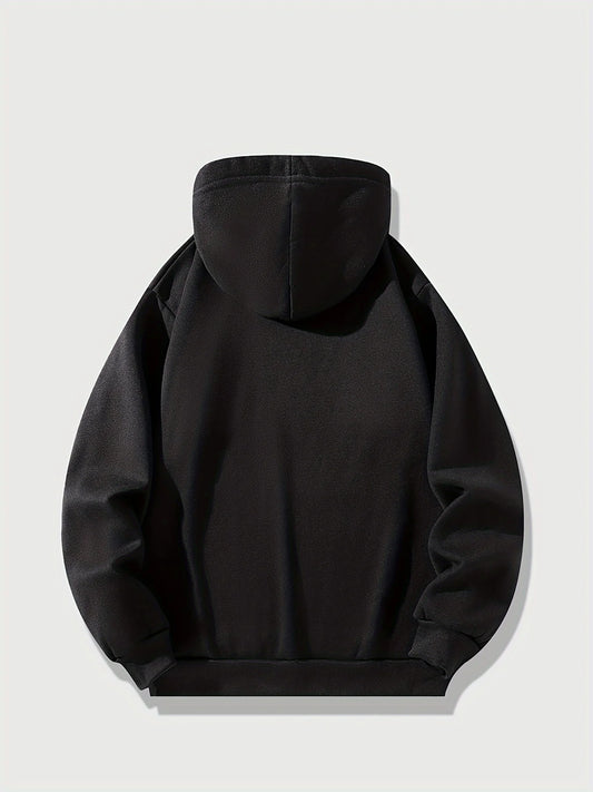 Ensemble sweat-shirt à capuche + pantalon de survêtement pour hommes, mode décontractée, chaud, motif MILANO ITALIA imprimé, ample, peluche épaisse, automne et hiver