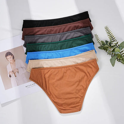 Culotte de Fitness respirante pour femmes, sous-vêtements en coton taille basse, Sexy, à la mode, en forme de V