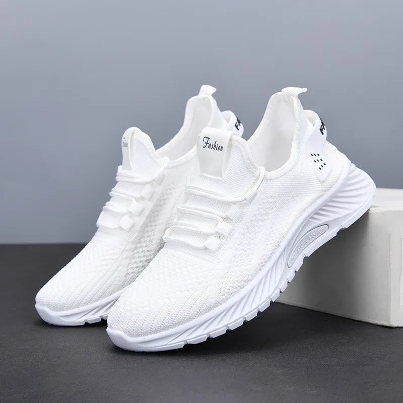 Chaussures de sport pour femmes, mode, semelles souples, semelles épaisses, respirantes, légères, polyvalentes, chaussures d'alpinisme décontractées