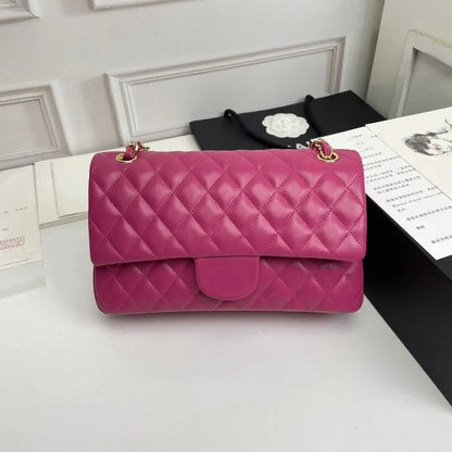 Miroir sacs de créateurs sac à bandoulière sacs à main de luxe femme classique rabat chaîne sac à bandoulière sacs à main en cuir porte-carte rose blanc