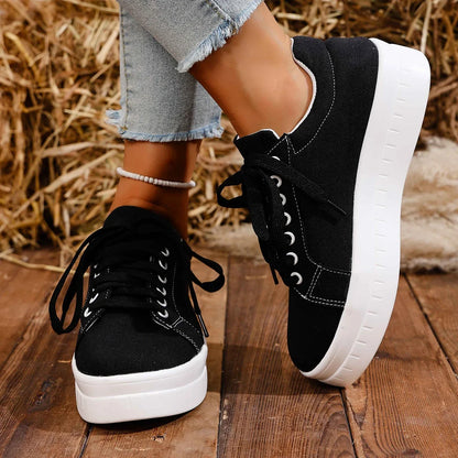 Femmes baskets 2025 nouvelle mode chaussures de loisir Femme été baskets de créateur femmes à lacets plate-forme Tennis chaussures de Sport Femme