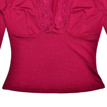 T-shirt en patchwork de dentelle pour femme, haut court sexy, manches évasées, col en V fin, précieux, streetwear pour femme, printemps, été, 2025