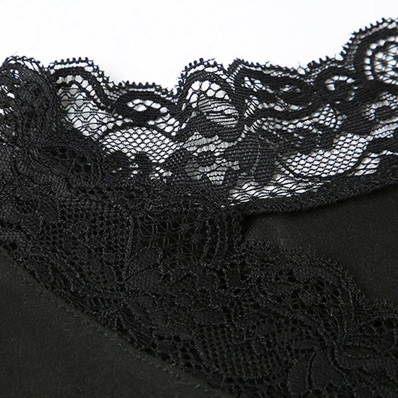 T-shirt femme nouveau Streetwear printemps mode décontracté mince T-shirt élégant femme Sexy noir dame polyvalent tricoté t-shirts vêtements