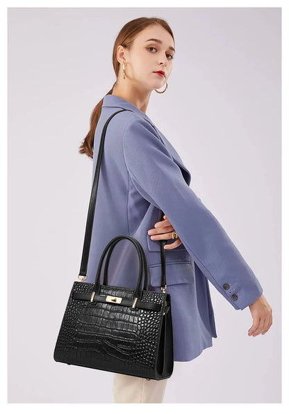 Sac en peau de vache première couche, sac rouge pour mère, sac à main à la mode pour femme, sac à bandoulière en cuir véritable pour mariage