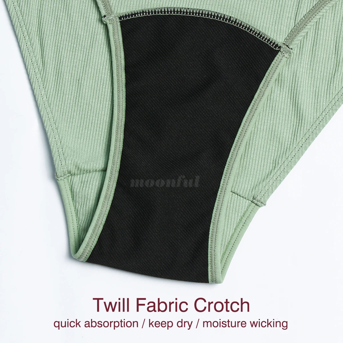 Sous-vêtements menstruels en coton, culotte menstruelle, taille haute, sous-vêtements absorbants pour femmes, sous-vêtements à flux abondant
