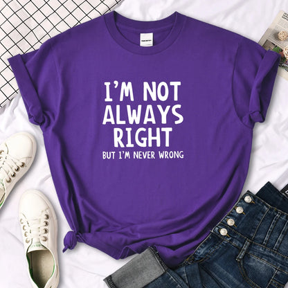 T-shirt col rond femme, estival et décontracté, cool et intéressant avec lettres imprimées