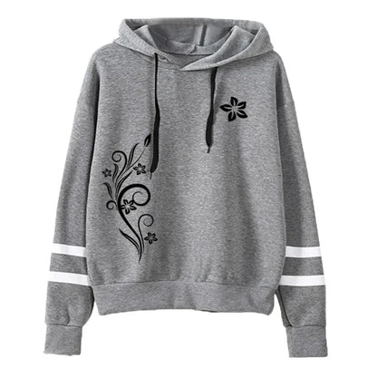 Qualité femmes survêtement quotidien en plein air automne hiver sweats à capuche décontracté une pièce rayure sweat et pantalons de survêtement confort Jogging